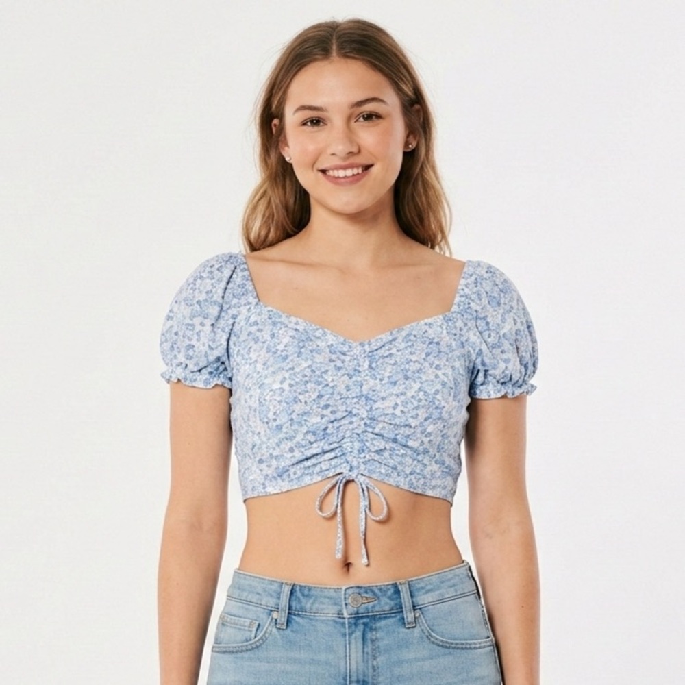 Hollister Womens Crop Top Size S - Picture 2 of 7